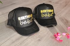 birthday,truckwr hat,birthday hat women,trucker hat women,custom trucker hat,personalized hat,trucker hat,trucker hats,hats for women,birthdCustom, trucker hat, a gift for women, hat, birthday gift, birthday gift for women,30th birthday, custom, hats, 21st birthday gift,60th birthday, gifts, best friend gift,21st birthday HOW TO ORDER : * Choose a size, shirt/tank or hat color and text color from the menus. * Repeat the step above for each item if you want more than one. * Add to cart and purcha Black Snapback Trucker Hat For Party, Trendy Birthday Trucker Hat, Party Trucker Snapback Hat, Trucker Style Baseball Cap For Birthday, Trucker Hat With Letter Print For Gift, Adjustable Trucker Hat For Party, Trendy Birthday Snapback Hat, Trendy Trucker Hat For Birthday, Trucker Hat With Letter Print