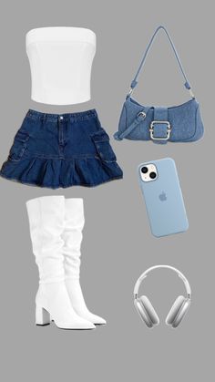 Sabrina Carpenter Style, Sabrina Carpenter Outfits, E Girl Outfits, Concert Outfit Ideas, Cute Dresses For Party, Fasion Outfits, Casual Outfits For Teens, White Boots