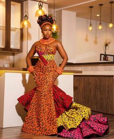 Ankara Prom Dress, African Prom Dress, African Mermaid, African Traditional Wedding Dress, Dress Ankara, African Prom Dresses, African Traditional Wedding, Ankara Gown, African Wedding Dress