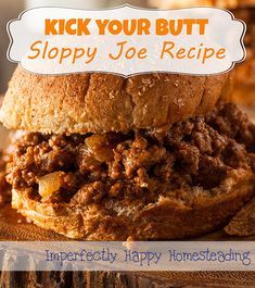 Spicy Sloppy Joe Recipe, Classic Sloppy Joe Recipe, Spicy Sloppy Joes, Joe Sandwich, Best Sloppy Joe Recipe, Crock Pot Sloppy Joes, Homemade Sloppy Joe Sauce, Grilled Cheese Sloppy Joe, Sloppy Joe Recipe Easy