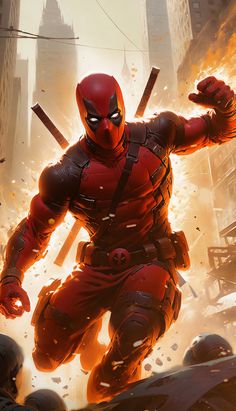 #Deadpool #Deadpool concept art #Deadpool wallpaper #Deadpool art Deadpool Comic Art, Marvel Universe Art, Kubo And The Two Strings, X-men, Marvel Characters Art