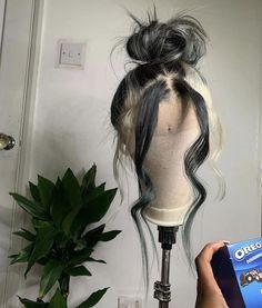 Lace Front Wigs Aesthetic, Oreo Hair, Twisted Hair, Beautiful Wigs, Hair Ponytail Styles