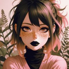 Mha Ocs, Discord Pfp, Female Face, Female Portraits, Cyberpunk Art, Anime Pfp, Girly Art, Art Reference Photos, Girl Cartoon