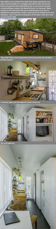 the inside of a house with many different things in it