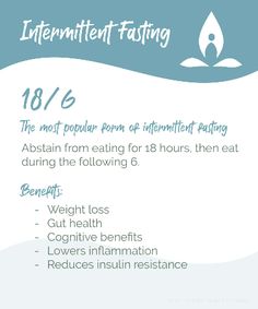 18:6 Intermittent Fasting and the Amazing Health Benefits Recipes For College Students, Lower Inflammation, Healthy Detox, Insulin Resistance