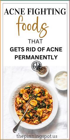 If you have acne prone skin, this is the perfect skincare solution for you. The foods that you eat are largely responsible for the pimples that form on your face. For instance eating a lot of fatty foods increases sebum production which then increases the severity of your acne. In order to stop all that from happening, here are acne fighting foods that will not only treat your acne but also prevent any acne inflammation from occurring on your face Foods To Avoid For Acne Clear Skin, Foods Good For Skin Acne, Acne Food Recipes, Meals For Acne Prone Skin, Healthy Breakfast For Acne, Acne Recipes Food, Acne Trigger Foods, Foods That Get Rid Of Acne, Foods For Acne Free Skin