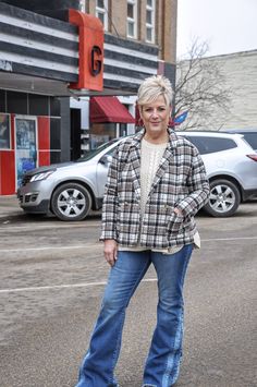 The School Girl Plaid Blazer Jacket reimagines casual elegance through its Plaid Casual Wool fabric and shacket (shirt + jacket) design. With a nod to preppy fashion, this jacket features a structured silhouette with long sleeves, offering both style and comfort. The addition of a patch pocket enhances its utilitarian charm while the front button closure provides a touch of sophistication. Ideal for layering over various outfits, this jacket seamlessly blends classic plaid with contemporary shac Preppy Fashion, Form Fitting Dress, Plaid Blazer, Jacket Design, Clothing Co, Casual Elegance, Wool Fabric, The School, Style Ideas