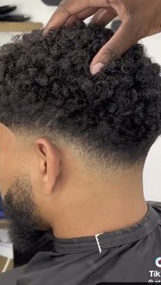 Curls Hairstyles Men Black, Taper Fade Styles, Different Taper Haircuts, Mens High Taper Fade, 0.5 Fade Haircut Men, Haircuts For Curly Hair Men Black, Black Men’s Fade Haircut, Freeform Hair Men, Black Man Taper Fade