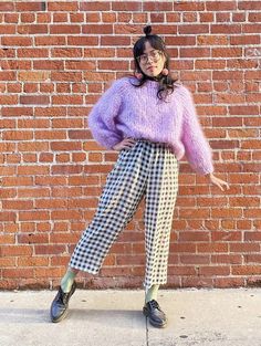 Mohair Knitting, Eclectic Outfits, Quirky Fashion, Colour Blocking, Everyday Outfit, Mode Inspo, Professional Outfits, Spring Style, Colourful Outfits