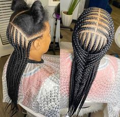 Neat Braids, Lil Girl Hairstyles, Braided Hairstyles For Black Women Cornrows, Feed In Braids Hairstyles, African Hair Braiding Styles, Braids Hairstyles Pictures, Braided Cornrow Hairstyles, Pelo Afro, Braided Hairstyles For Teens