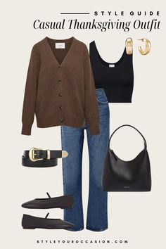 Comfortable Thanksgiving Outfit, Thanksgiving Outfit Aesthetic, Fall Thanksgiving Outfits, Thanksgiving Outfit Casual, Petite Wardrobe, What To Wear On Thanksgiving, Thanksgiving Fits, Thanksgiving Fit, Casual Thanksgiving Outfits