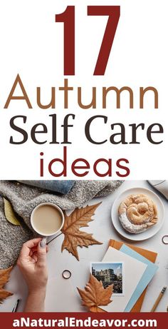 the cover of 17 autumn self care ideas