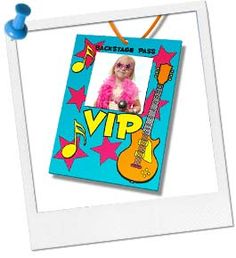 Imaginary Play Week: Rockstar Day {Crafts & Activities} Rock And Roll Activities, Rockstar Crafts For Kids, Music Party Ideas, Musical Crafts, Lanyard Crafts, Birthday In A Box, Zumba Kids, Rockstar Birthday