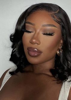 Birthday Makeup Looks, Natural Glam Makeup, Soft Makeup Looks, Makeup For Black Skin, Brown Skin Makeup, Smink Inspiration, Glam Makeup Look, Cute Makeup Looks, Glamour Makeup