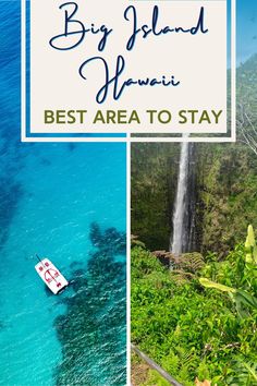 big island hawaii is the best area to stay on this tropical island and it's amazing