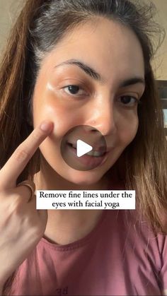 How To Reduce Fine Lines Under Eyes, How To Remove Lines Under Eyes, Around Eyes Skin Care, Line Under Eyes, Fine Lines Under Eyes, Remove Eye Wrinkles, Under Eye Lines, Skincare Solutions, Eye Massage