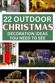 outdoor christmas decorations that you need to see