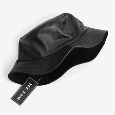 Reversible ALLSEX Bucket Hat 100% Vegan Leather Vegan Leather Black on one side, Solid Black on reverse As an Amazon Associate I earn from qualifying purchases. This post contains affiliate links. We get commissions for purchases made through links in this post. See our disclosure page for more information. *Price as of 02/23/2021 Bucket Hats For Women, Fashion Bucket Hat, Reversible Bucket Hat, Fashion Cap, Top Band, Fishing Hat, Leather Cap, Bucket Hats, Sweet Style