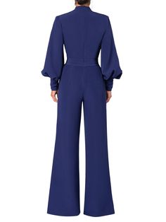 "Ava" Navy Keyhole Jumpsuit – FKSP The Dazzling, Boost Your Confidence, Find Yourself, Cuff Sleeves, Timeless Pieces, Knit Fabric, Knitted Fabric, Wide Leg, Jumpsuit