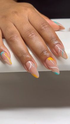 Oval Nail Designs, Oval Nail, Movie Bloopers, Wow Nails, Subtle Nails, Minimal Nails, Casual Nails, Work Nails, Classy Acrylic Nails