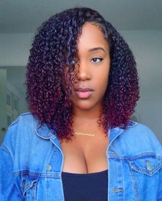 Burgundy Natural Hair, Hair Goals Color, Red Hair Trends, Hair Color Mahogany, Mahogany Hair, Pelo Afro, Natural Hair Beauty, Burgundy Hair