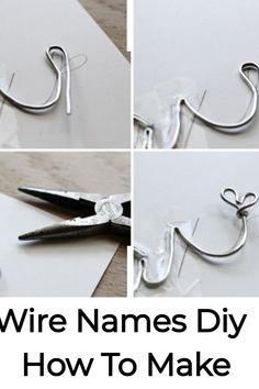 wire names diy how to make