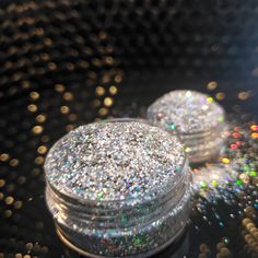 Get your glitter on! Add an insane sparkle factor to any look with our Riot Glitters. This loose cosmetic sparkle can be used anywhere on the body. All our glitters come in two sizes, Mini (2g) and Large (10g). For the best grip and the most most intense stay-all-day look, we ✨highly✨ recommend you use with our StarStuck Glitter Grip. This fine loose cosmetic holographic glitter has a base color and then a secondary rainbow holographic effect. When the light hits it, the glitter is dazzling! Use Glitter Brows, Holographic Glitter Nails, Duochrome Eyeshadow, Gold Makeup Looks, Dog Poems, Blue Slime, Rainbow Holographic, Indie Makeup, Glitter Eyeliner