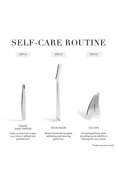 What it is: A sleek facial razor that makes removing peach fuzz and gently exfoliating skin easy.What it does: The stainless steel razor is premium in quality and performance. It is designed to be reusable with refillable blades. The gently angled blade makes holding the razor easy and allows you to remove peach fuzz and gently exfoliate skin with precision and care. How to use: Start with clean and moisturized skin or use while washing your face, with your face wash still on the skin. After rem Facial Razor, Washing Your Face, Exfoliate Skin, Moisturized Skin, Muscle Relief, Excess Hair, Peach Fuzz, How To Exfoliate Skin, Facial Massage