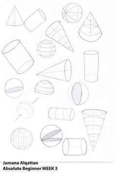 an image of various shapes and sizes of paper cones on a white sheet with the title,