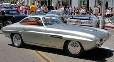 1954 FIAT 8V SUPERSONIC  By Savonuzzi for Ghia. It's a coachbuilt car, not a concept. 8 Supersonic Fiat 8V were built, but Ghia also used this body style on 3 Jaguar XK120, an Aston-Martin DB 2/4 and an Alfa Romeo 1900. Some sources are writing about 14 FIATs.