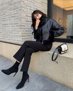 Korean Winter Outfits, Ulzzang Outfit, Mode Casual, Looks Street Style, Outfit Winter, Modest Fashion Outfits, Looks Chic