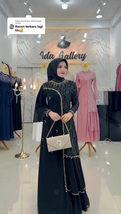 Hijab Outer, Outer Tile, Batik Kombinasi, Dress Pesta, Muslimah Dress, Competition Dress, Batik Fashion, Fashion Muslim