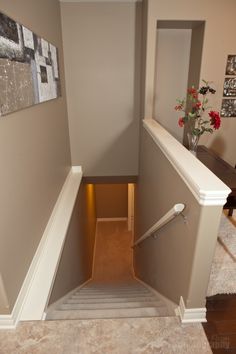 the stairs in this house are very narrow