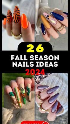 Basic Fall Nails, Fall Nail Art Ideas, Fall Season Nails, Simple Art Designs, Plaid Nail Art, Season Nails, Brown Nail Polish