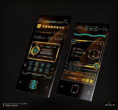 an image of a futuristic interface design