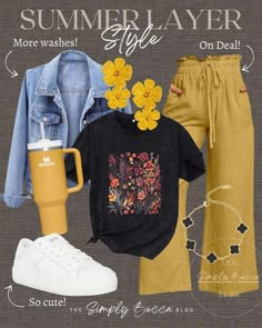 Late Summer Outfits Work, Yellow Pants Outfit Work Attire, Plus Size Trendy Outfits, Comfy Jeans Outfit, Late Summer Outfits, Stylish Work Attire, Teacher Outfits, Casual Work Outfits, Mom Outfits