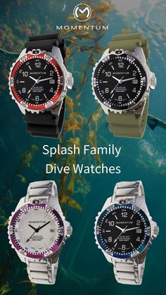 Add a “splash” of color to your outfit with our best-selling Splash model! Available in a wide array of colors, where one is sure to fit your style. Housed in a comfortable 38mm case, the Splash is a great fit for both men or women. It also features 200M of water-resistance and a screw-down crown. womens watch, mens watch, dive watch, colorful watch, colorful womens watch, colorful dive watch, womens dive watch, unisex watch Mens Outfits