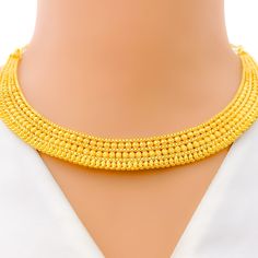 Decadent Paisley Accented 22k Gold Necklace Set Elegant 22k Gold Yellow Chain Necklace, Formal Thick Yellow Gold Necklace, Elegant 22k Gold Temple Necklace In Yellow, Festive Yellow Gold-plated Necklaces, Elegant 22k Gold Yellow Temple Necklace, Elegant Yellow 22k Gold Temple Necklace, Elegant Yellow Temple Necklace For Festive Season, Gold-plated Yellow Necklaces With Intricate Design, Yellow Gold-plated Necklaces With Intricate Design