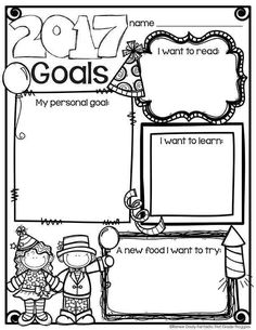 the new year's goal book for students