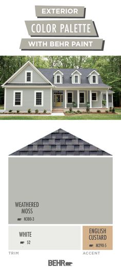 the exterior color palette with behr paint