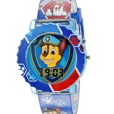 Official Paw Patrol Watch: Kids' Watch Has A Large 3d Image Of Chase The Policing Dog On The Dial. Flashing Lights Quartz Movement Case Diameter: 35mm Not Water Resistant Item No. Bb6451 Cheap Presents, Paw Patrol Cookies, Frozen Kids, Paw Patrol Characters, Boys Watches, Paw Patrol Cake, Red Watch, Paw Patrol Nickelodeon, Paw Patrol Party