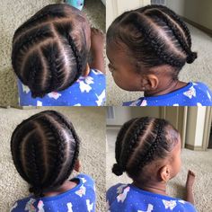 Kids Hair Braids, Black Baby Girl Hairstyles, Baby Girl Hairstyles Curly, Toddler Braided Hairstyles