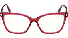 Tom Ford eyeglass frame for women model FT5812-B featuring shiny dark fuchsia full rim acetate frame with demo lens. Frame line: Prescription Glasses. Brand code: FT5812. Color code: 074. Authorised Tom Ford Online Reseller. Your glasses will come including the original case and accessories and will be covered by 12 month global warranty. Off White Virgil, Eyeglasses Frames For Women, Fuchsia Color, Sunglasses & Glasses, Shiny Silver, Color Code, Prescription Glasses, Eyeglasses Frames, Face Shapes