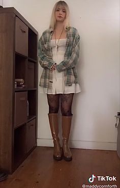 Fit Check, Fitness Inspo, Fashion Ideas, Fashion Inspiration, Cool Outfits, That Look, Outfit Ideas, Shirt Dress, Spring Summer