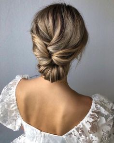 Messy Chignon, Romantic Updo, Shoulder Length Hair Cuts