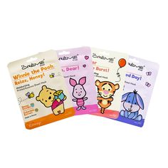 Pooh & Friends Essence Sheet Masks Collection - The Crème Shop Sheet Mask Collection, Beauty And The Geek, Sheet Face Mask, Calendula Extract, Kitty Room, Hello Kitty Room Decor, The Crème Shop, Disney Pooh, Creme Shop