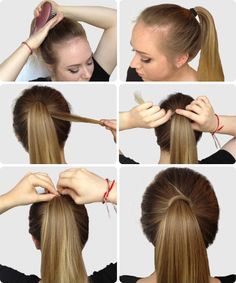 Sleek, elegant ponytail tutorial Super Easy Hairstyles, Girls Hairstyles Easy, Natural Beauty Care, Womens Health Magazine, Women Health Care, Hair And Makeup Tips, Women Lifestyle, Pompadour, Latest Hairstyles