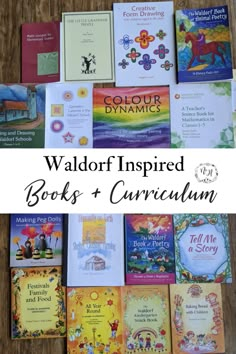 several children's books with the title waldor inspired books and curioum