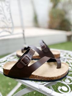 Upgrade your sunny-day shoe collection with this sandal that boasts a cushioned footbed for maximum comfort. Cushioned footbed Man-made upper Man-made lining EVA sole Criss Cross Sandals, Eva Sole, Reindeer Headband, Grey Crewneck, Birkenstock Mayari, Floral White, Floral Color, Cross Straps, Daily Dress