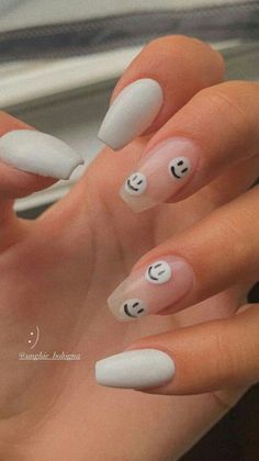 Teen Nails, Cute Simple Nails, Simple Gel Nails, Casual Nails, Simple Acrylic Nails